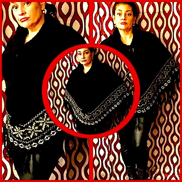 ✤❥❥⭕️👽⭕️5-4-$25 PONCHO❣SUPER CUTE KNIT - Picture 2 of 16